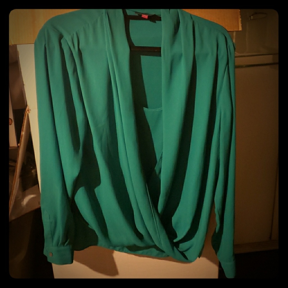 Vince Camuto draped blouse